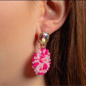 Beaded Drop Earrings